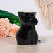 Full Body Female Silhouette Wax Oil Warmer - Black 5010792481135 only5pounds-com