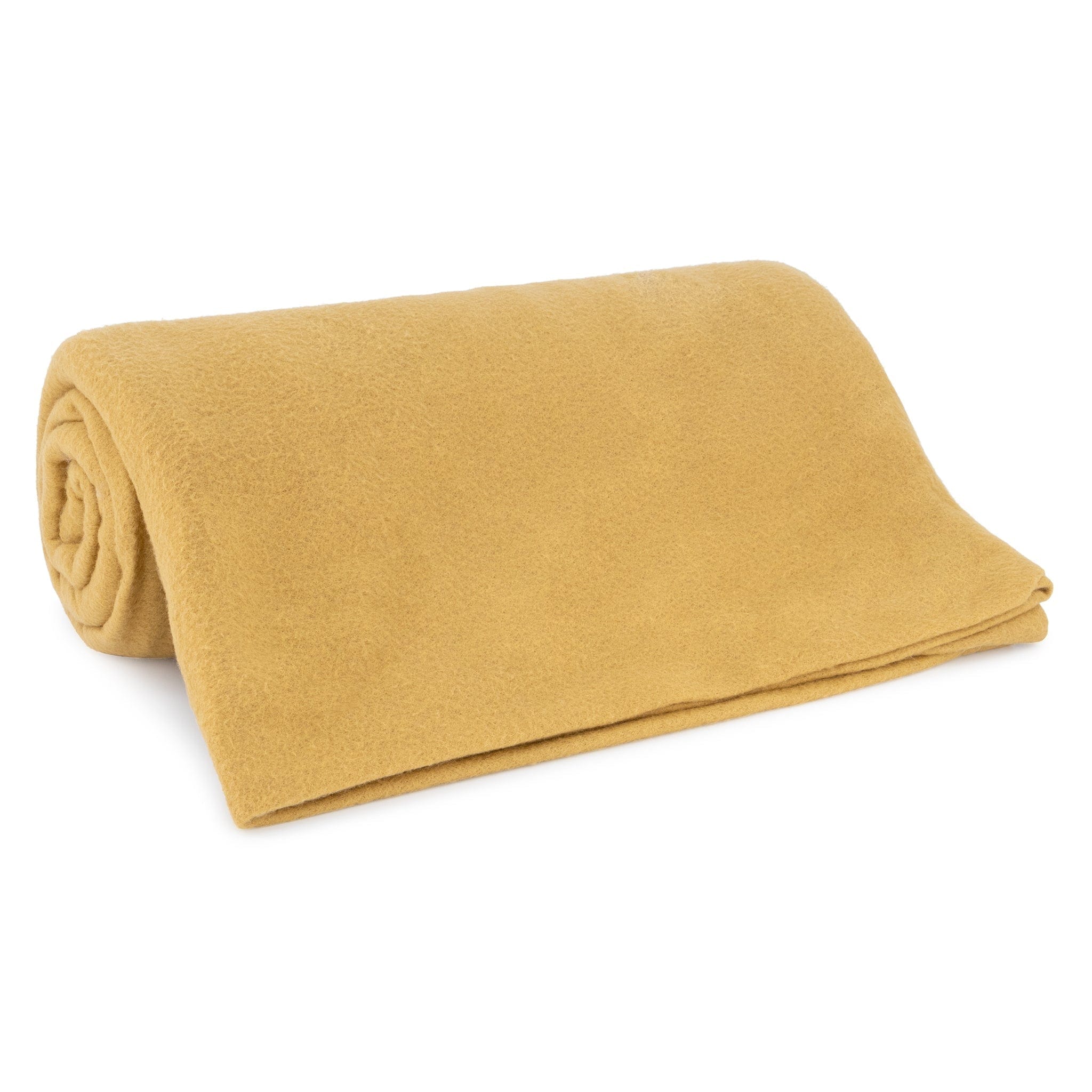 King Size Plain Fleece Blanket - 150 x 200cm - Beige 5056536100863 only5pounds-com
