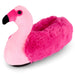 3D Plush Pink Flamingo Slippers - Size UK Kids 11 - 1Y only5pounds-com