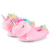 3D Plush Pink Unicorn Slippers - UK Size 2-6 only5pounds-com