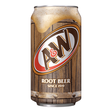 A&W Root Beer Soda 335ml Single (1) only5pounds-com