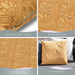 Antique Gold Art Deco Outdoor Garden Cushion - 42 x 42cm 8713229053659 only5pounds-com