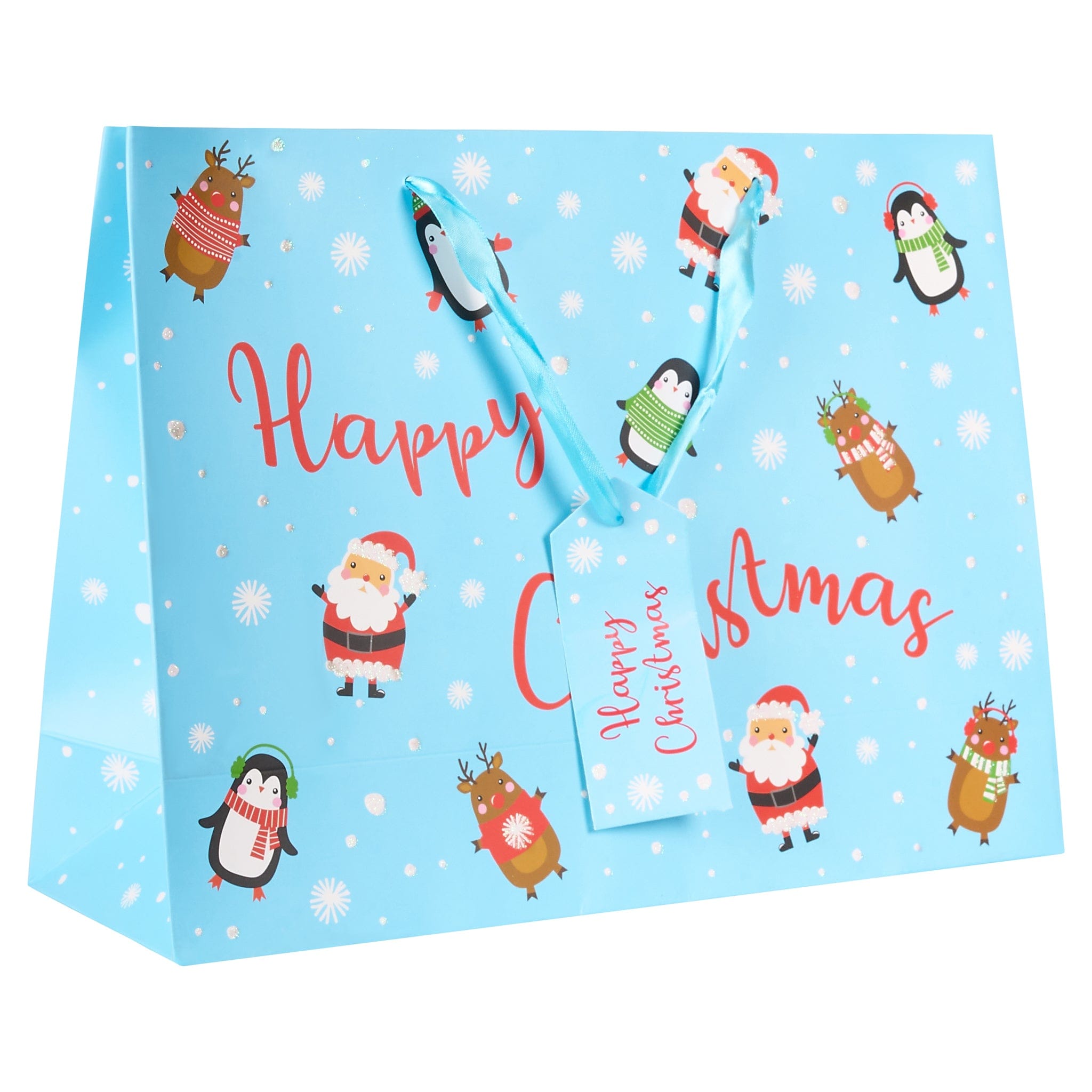 Assorted XL Christmas Gift Bags - Pack of 6 only5pounds-com