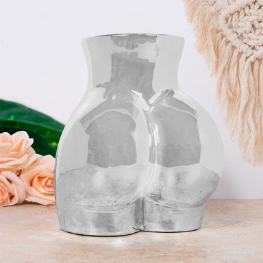Body Vase Silver 5010792481074 only5pounds-com