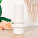 Bubble Vase - 22cm - Assorted Colours White 5010792487700 only5pounds-com