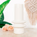 Bubble Vase - 30cm - Assorted Colours White 5010792487717 only5pounds-com