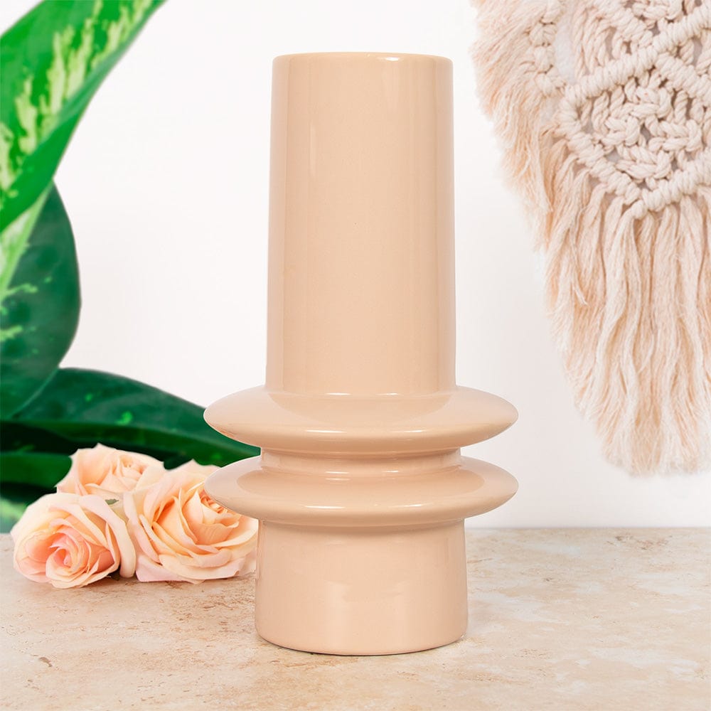 Bubble Vase - 30cm - Assorted Colours Nude only5pounds-com