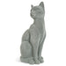 Cat Figurine - Grey Velvet - Sitting 5010792476575 only5pounds-com