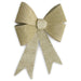 Champagne Glitter Tinsel Bow - 37 x 49 x 13cm 5050565637901 only5pounds-com
