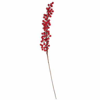 Decorative Artificial Red Berry Spray - Large 5050565624994 only5pounds-com
