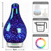 Desire 3D Stars Colour Changing Aroma Humidifier 5010792463810 only5pounds-com