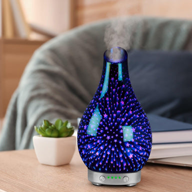 Desire 3D Stars Colour Changing Aroma Humidifier 5010792463810 only5pounds-com