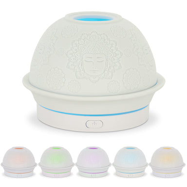 Desire Colour Changing Oil Diffuser Humidifier - Buddha 5010792479149 only5pounds-com