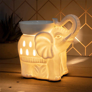 Desire Elephant Aroma Lamp Wht 5010792469966 only5pounds-com