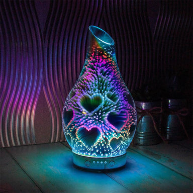 Desire Heart Colour Changing Aroma Humidifier 5010792479415 only5pounds-com