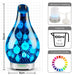 Desire Silver Christmas Bauble Colour Changing Aroma Humidifier 5010792519418 only5pounds-com