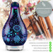 Desire Silver Snow Flakes Colour Changing Aroma Humidifier 5010792519425 only5pounds-com