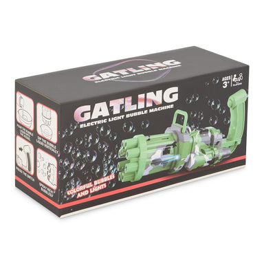 Gatling Electric Bubble Blowing Machine - Assorted Colours only5pounds-com