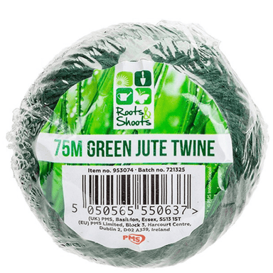 Green Jute Twine - 75m 5050565550637 only5pounds-com
