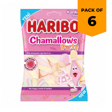 HARIBO Chamallows Party - 70g 6 8691216097179 only5pounds-com
