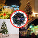 Indoor/Outdoor 8 Function LED Waterproof Fairy Lights with Green Cable (400 Lights - 32M Cable) - Multicoloured Lights 8800225810079 only5pounds-com