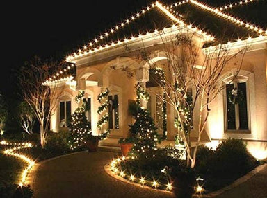 Indoor/Outdoor Static LED Waterproof Fairy Lights with Clear Cable (200) - Warm White 8800225807369 only5pounds-com