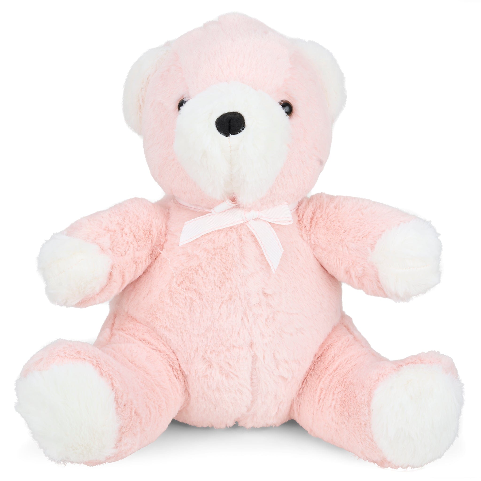 Large Pink "Beatrix" Teddy Bear Door Stop - 29cm 5010792441054 only5pounds-com
