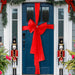 Luxury DIY Door Bow With Diamante wrap - Red 5050565493323 only5pounds-com