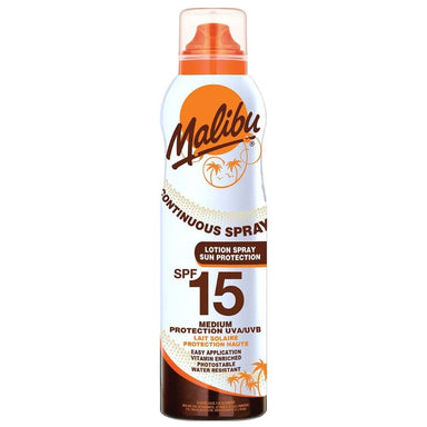 Malibu SPF15 Continuous Lotion Spray - 175ml 5025135116971 only5pounds-com
