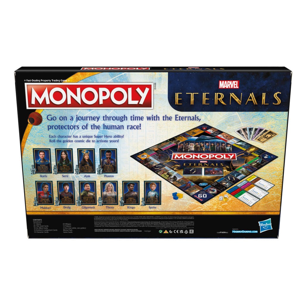 Monopoly Board Game - Marvel Studios’ Eternals Edition 5010993811021 only5pounds-com
