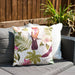 Orange Tropical Birds Outdoor Garden Cushion - 42 x 42cm 8713229053642 only5pounds-com