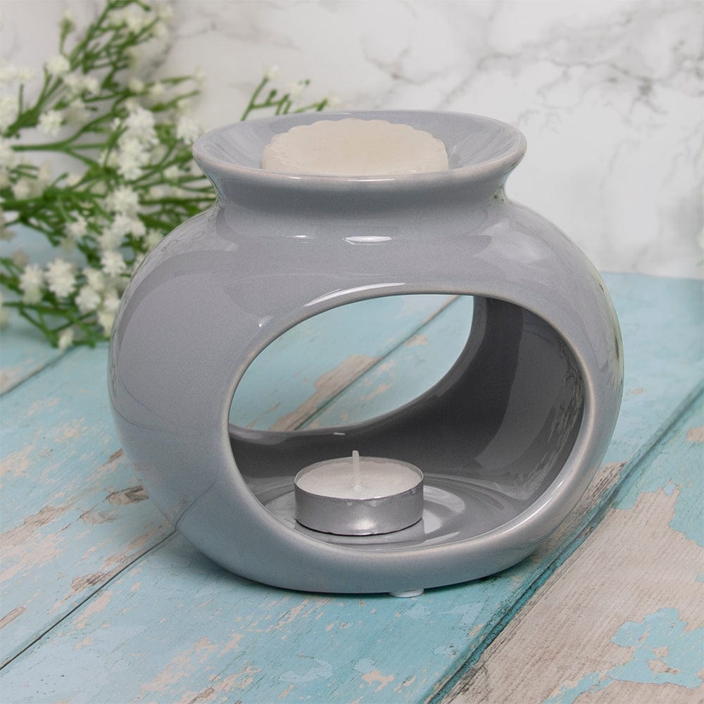Oval Wax & Oil Warmer - Assorted Colours only5pounds-com