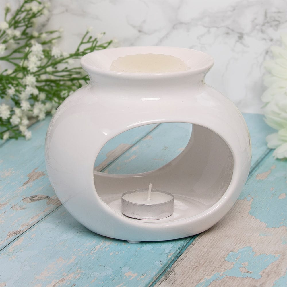 Oval Wax & Oil Warmer - Assorted Colours only5pounds-com