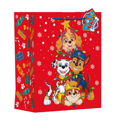 Paw Patrol Large Gift Bag - 33 x 26cm 5012213535588 only5pounds-com