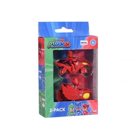 PJ Masks Diecast Metal Vehicle and Hero Twin Pack - assorted 4006333060571 only5pounds-com