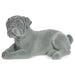 Pug Figurine - Grey Velvet - Lying 5010792476544 only5pounds-com
