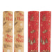Red Bauble & Natural Stag Kraft Wrapping Paper - Singles or 4 Pack - 2m Roll only5pounds-com