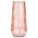 Red Glass Ribbed Vase - 30cm 4036812411600 only5pounds-com
