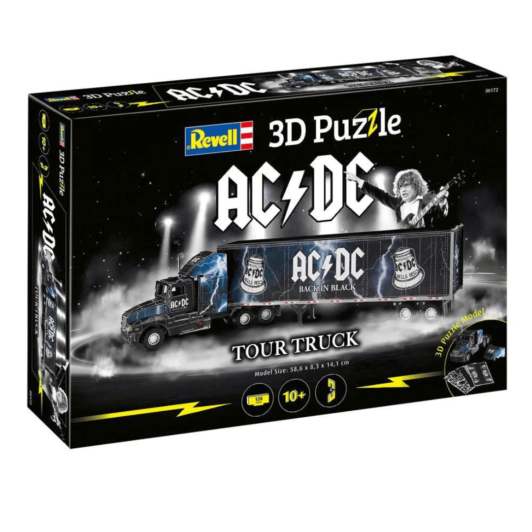 Revell 3D Puzzle AC/DC Tour Truck - 128pcs 4009803001722 only5pounds-com