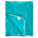 Soft Faux Mink Throw Double (150 x 200cm) - Teal only5pounds-com