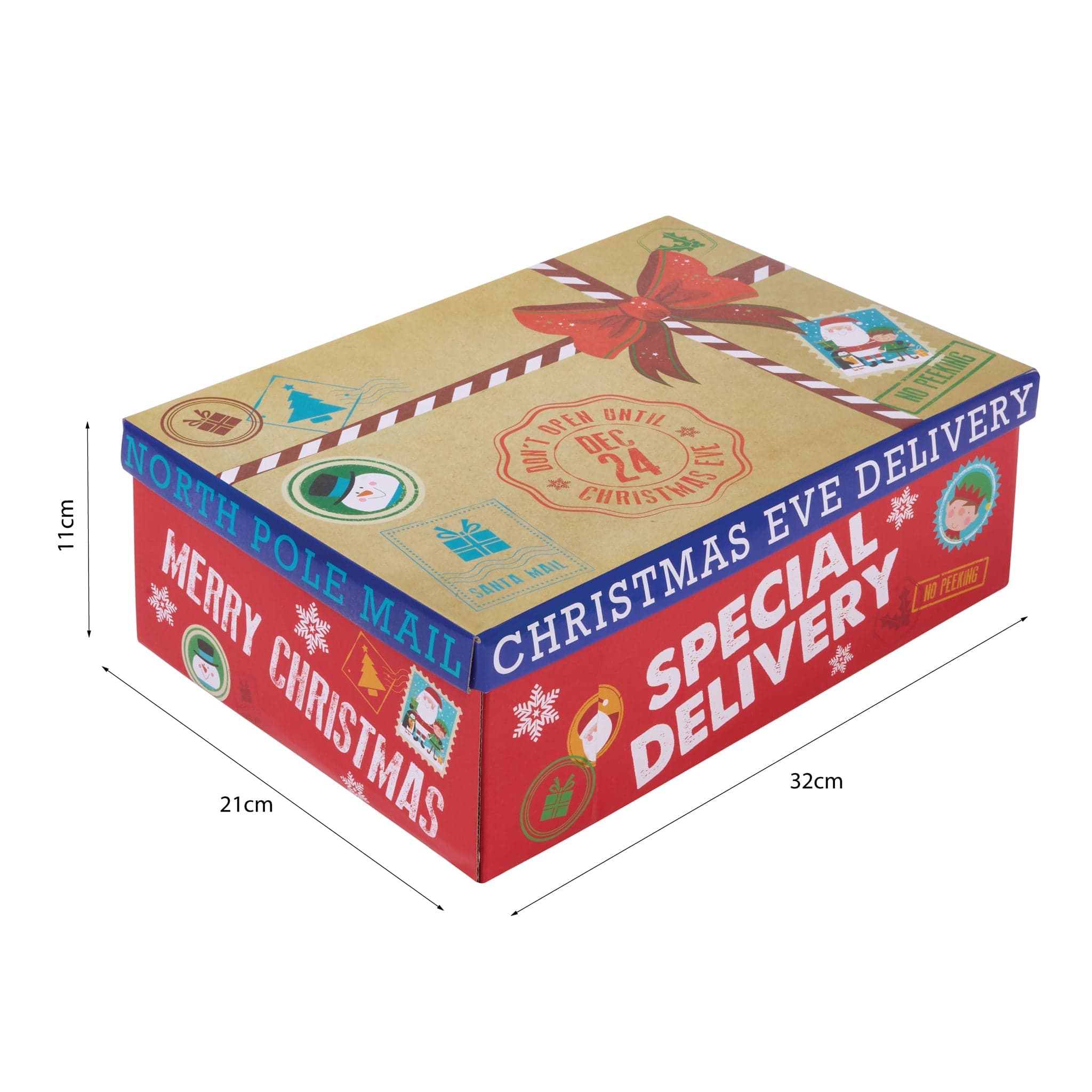 Special Delivery Festive Parcel Christmas Eve Box - Assorted Sizes only5pounds-com