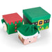 Stackable Elf Christmas Gift Boxes With Hat 5012213477062 only5pounds-com