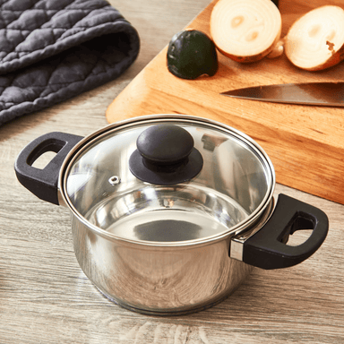 Stainless Steel Cooking Pot - 18cm 3700938503327 only5pounds-com