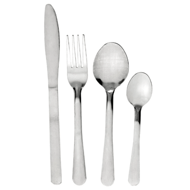 Stainless Steel Cutlery Set - 16Pcs 250869 only5pounds-com