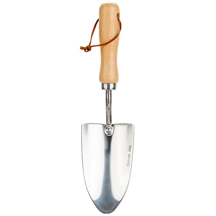 Stainless Steel Garden Trowel With Wooden Handle 5050565575340 only5pounds-com