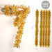 Thick Christmas Gold Tinsel - 2M (Single or Pack of 5) Pack of 5 5050565289087 only5pounds-com