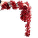 Thick Christmas Red Tinsel - 2M (Single or Pack of 5) only5pounds-com