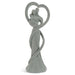 Velveteen Family Love Figurine with Child - Grey - 30cm 5010792486789 only5pounds-com