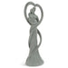 Velveteen Family Love Figurine with Child - Grey - 30cm 5010792486789 only5pounds-com