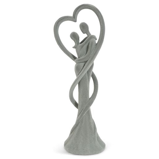 Velveteen Family Love Ornament - Grey - 34cm 5010792486802 only5pounds-com
